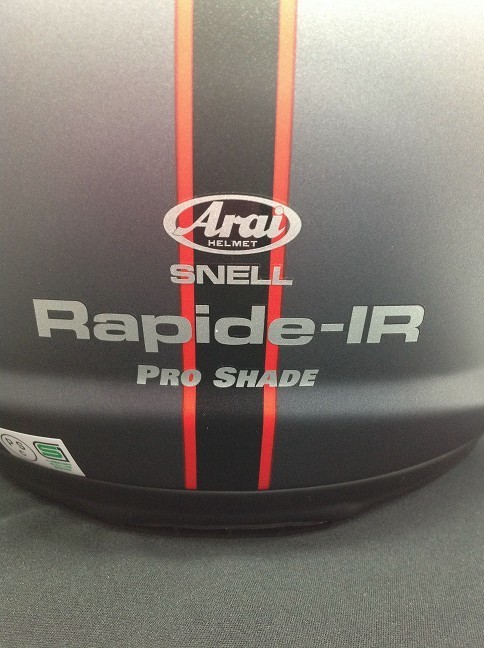 ARAI ラパイドIRにプロシェード仕様がっっ！！: Arai TECHNICAL